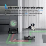 Teendow D65S Max automatycznie wracający do stacji i wznawiający sprzątanie