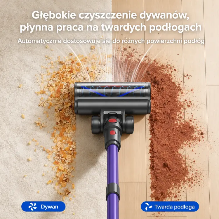 Teendow V20 Strong - czyszczenie dywanów i twardych podłóg