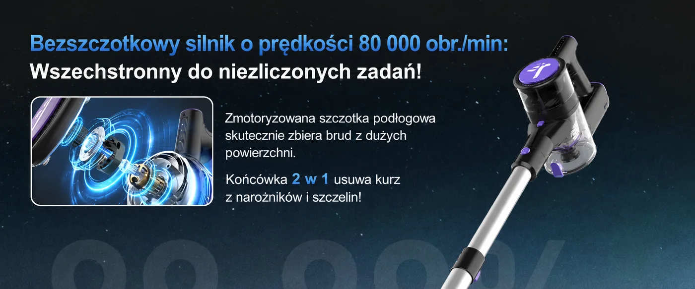 Teendow P11 Pro - silnik bezszczotkowy 80 000 obr./min