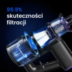 Teendow P11 Pro - skuteczność filtracji 99,9 procent