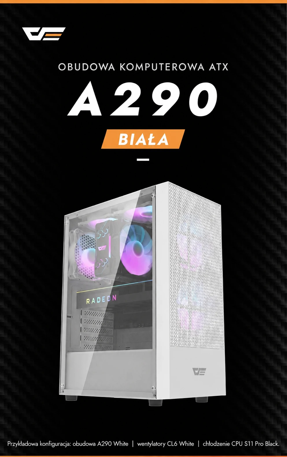 DarkFlash A290 Biały – a290 w bieli