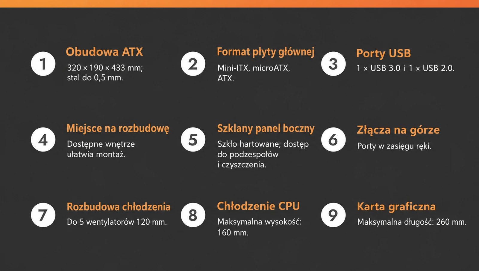 DarkFlash A290 Biały – najważniejsze cechy