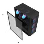 DarkFlash DK352 Mesh Czarny – widok 31
