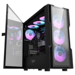 DarkFlash DK431 Glass Czarny – widok 32