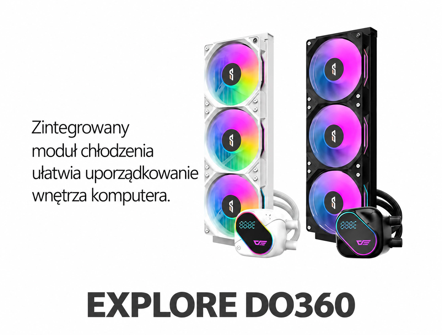 DarkFlash EXPLORE DO360 Czarny – układ chłodzenia jako całość