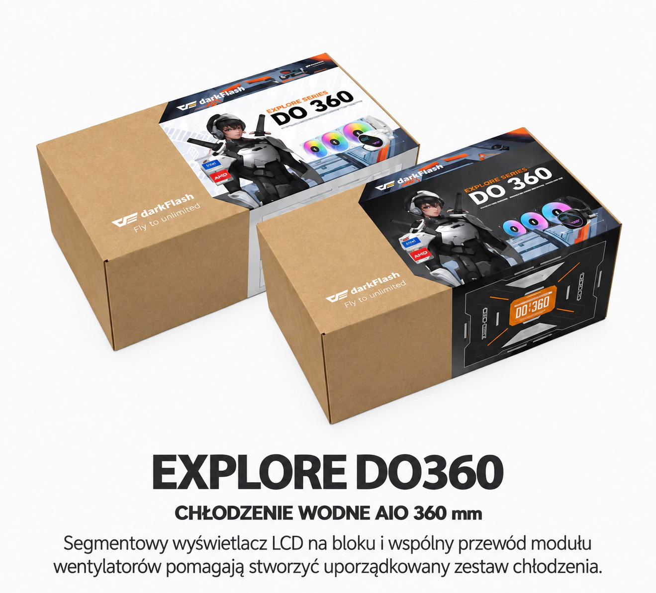 DarkFlash EXPLORE DO360 Czarny – zestaw explore do360