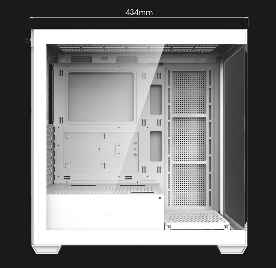 DarkFlash DS900 biała – wymiary obudowy