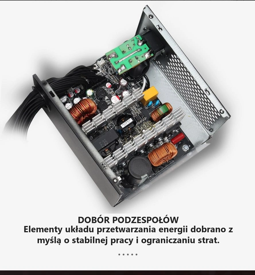DarkFlash EMT650 Czarny – dobór podzespołów