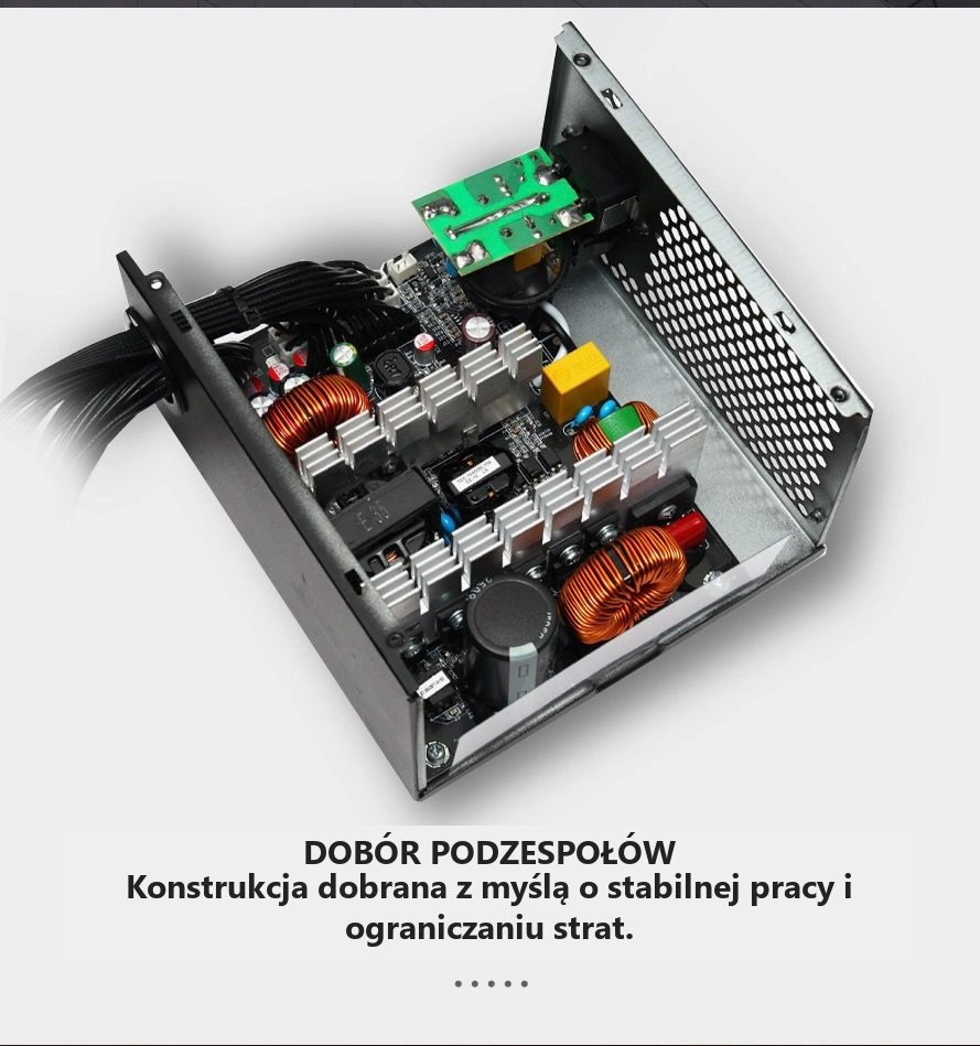 DarkFlash EMT750 Czarny – dobór podzespołów