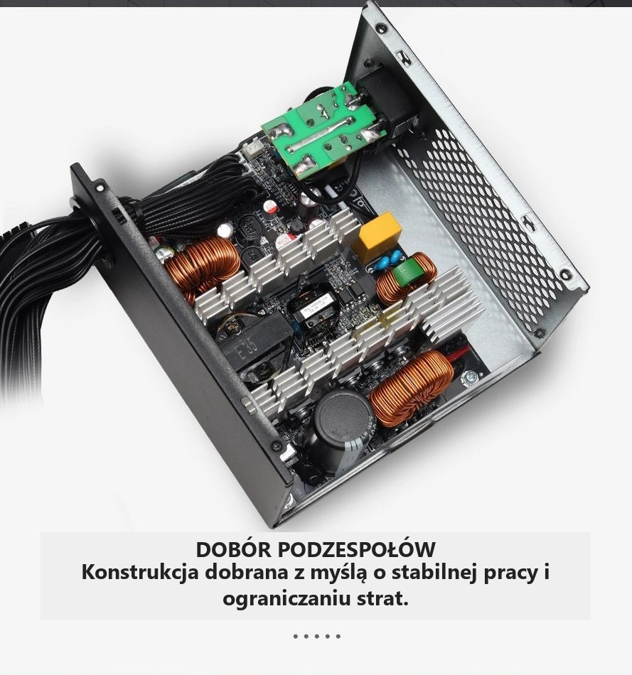 DarkFlash EMT850 Czarny – dobór podzespołów