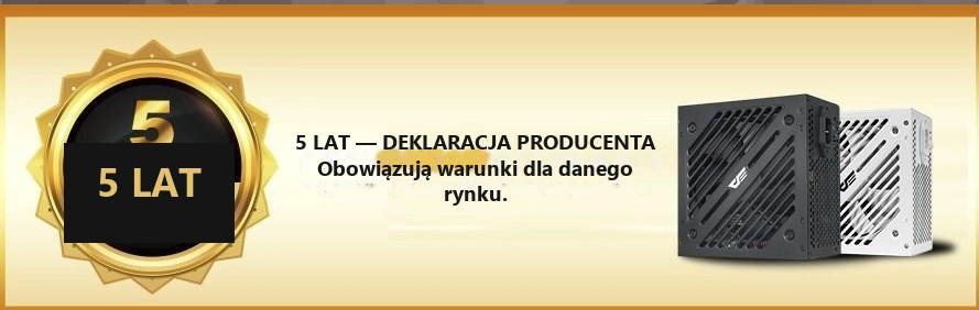 DarkFlash EMT850 Czarny – gwarancja producenta
