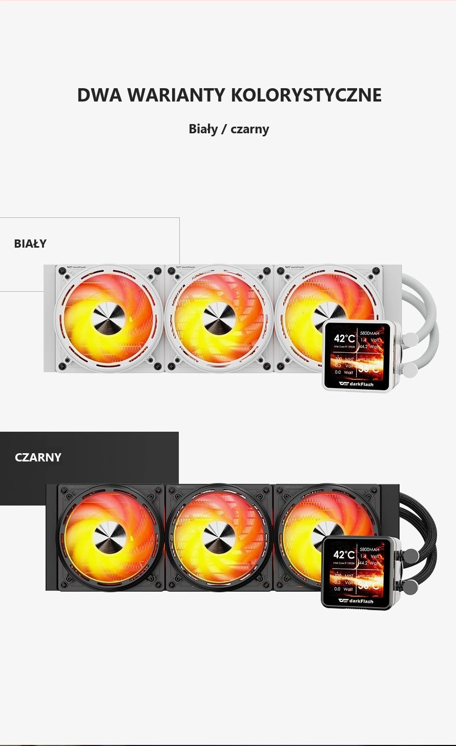 DarkFlash EXPLORE DE360 Czarny – dwa kolory serii