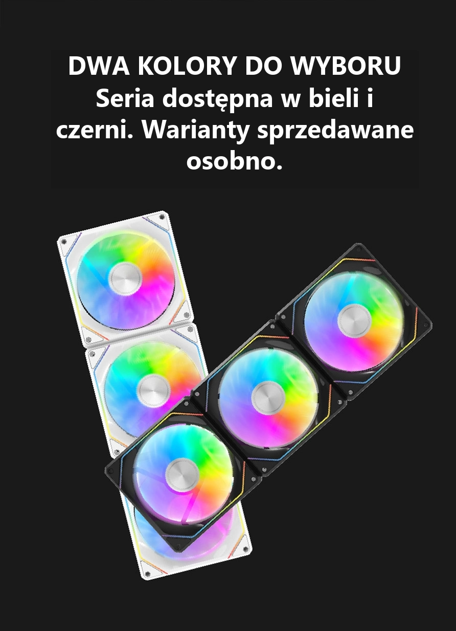 DarkFlash Gauss G24 3-in-1 Biały – warianty kolorystyczne