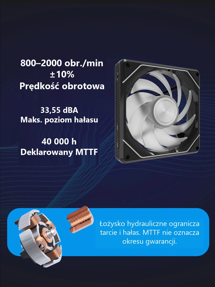DarkFlash Gauss G24 3-in-1 Czarny – parametry pracy
