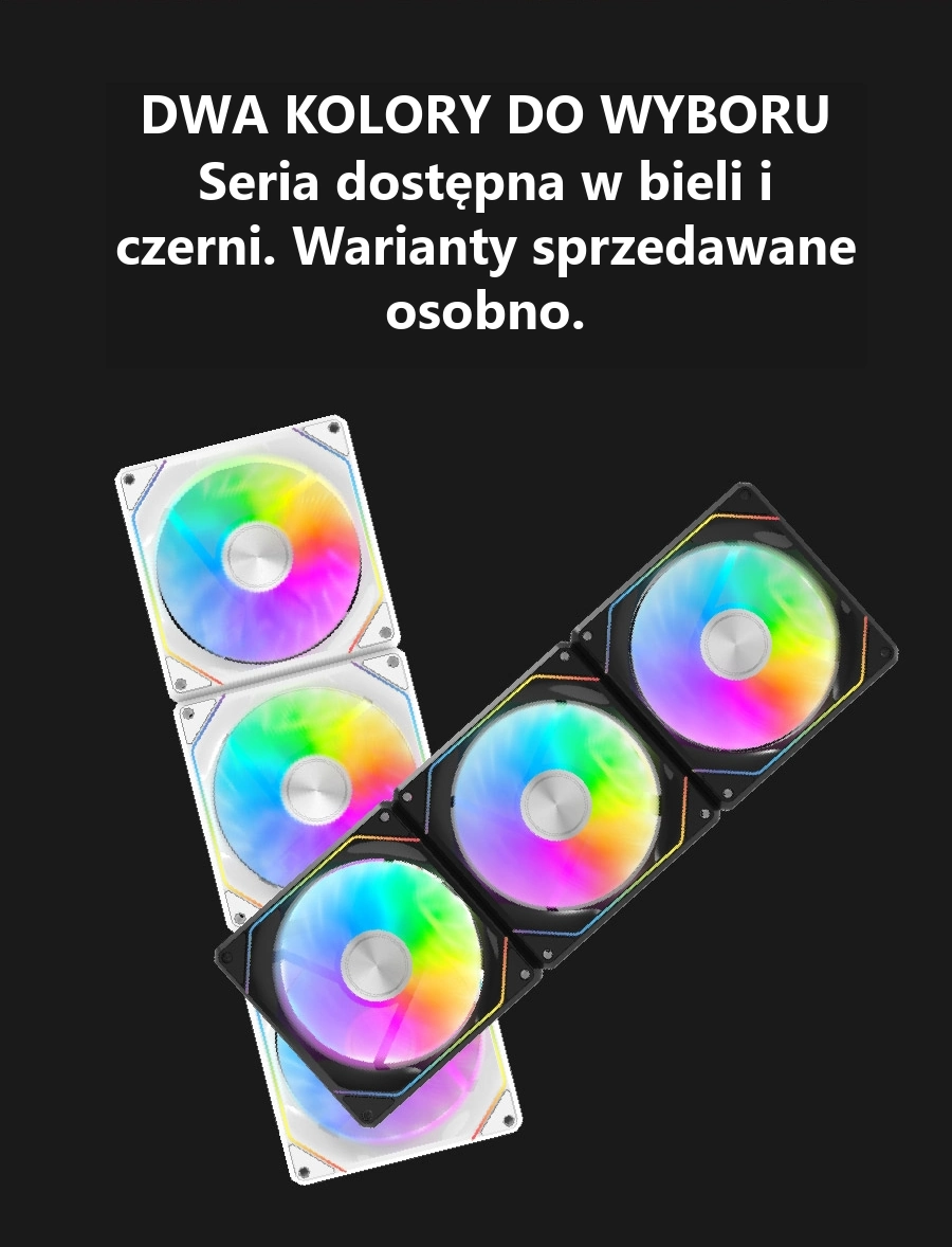 DarkFlash Gauss G24 3-in-1 Czarny – warianty kolorystyczne