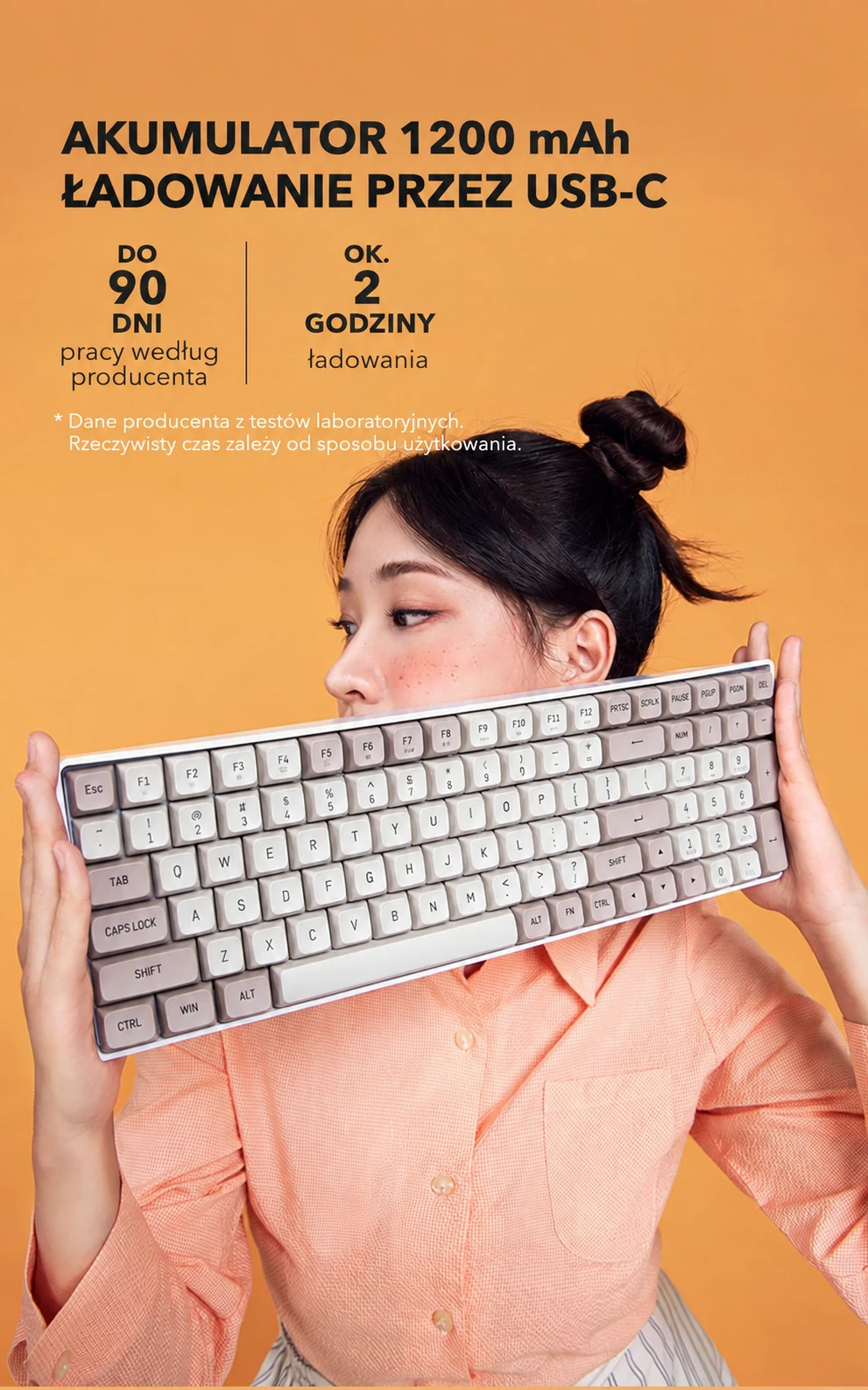 DarkFlash GD100 Czarno-szary (Brown Sugar) – akumulator 1200 mah