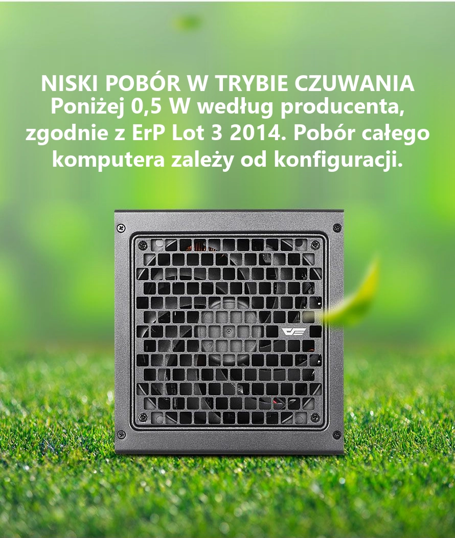 DarkFlash PMT850A3 Czarny – pobór w trybie czuwania