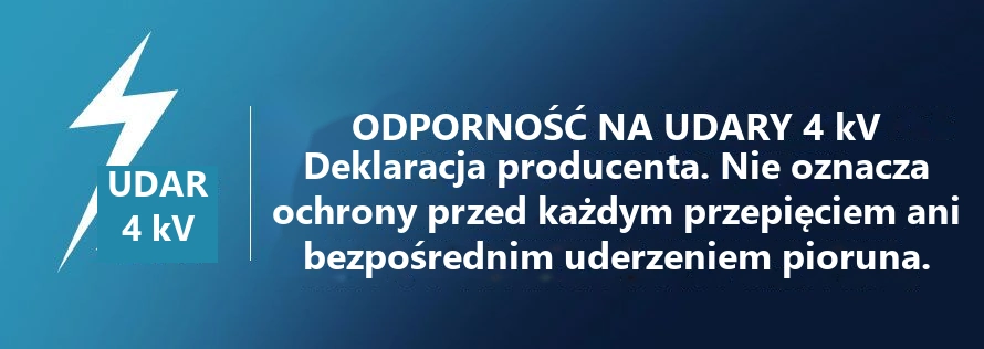 DarkFlash PMT850A3 Czarny – odporność na udary napięciowe