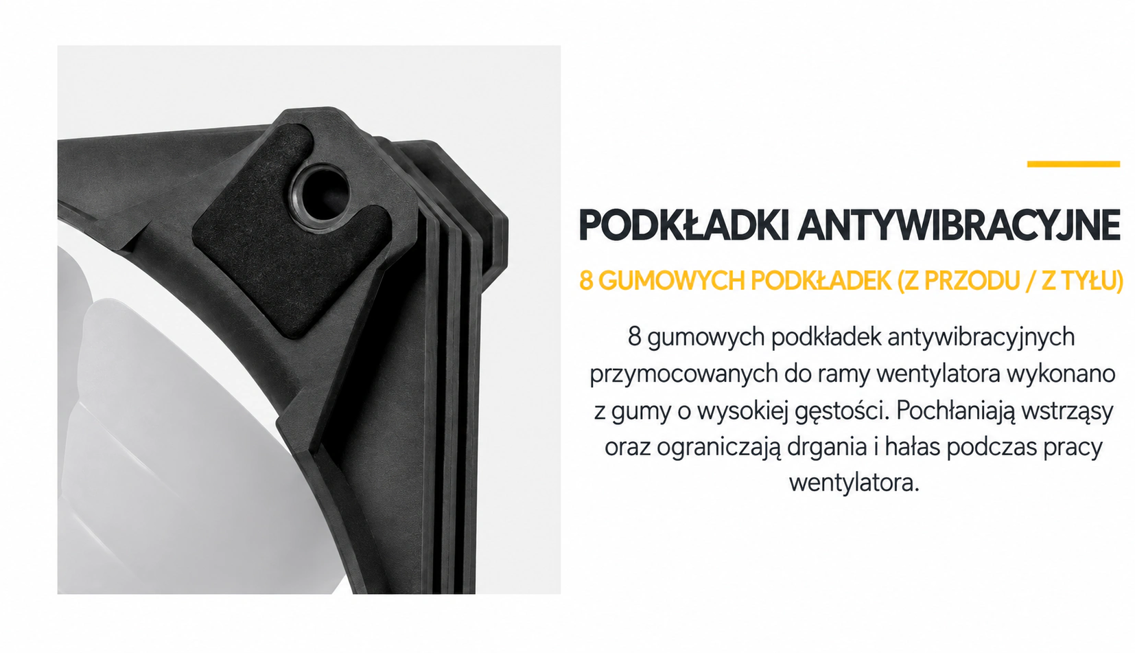DarkFlash WAVE DV360S Czarny – podkładki antywibracyjne