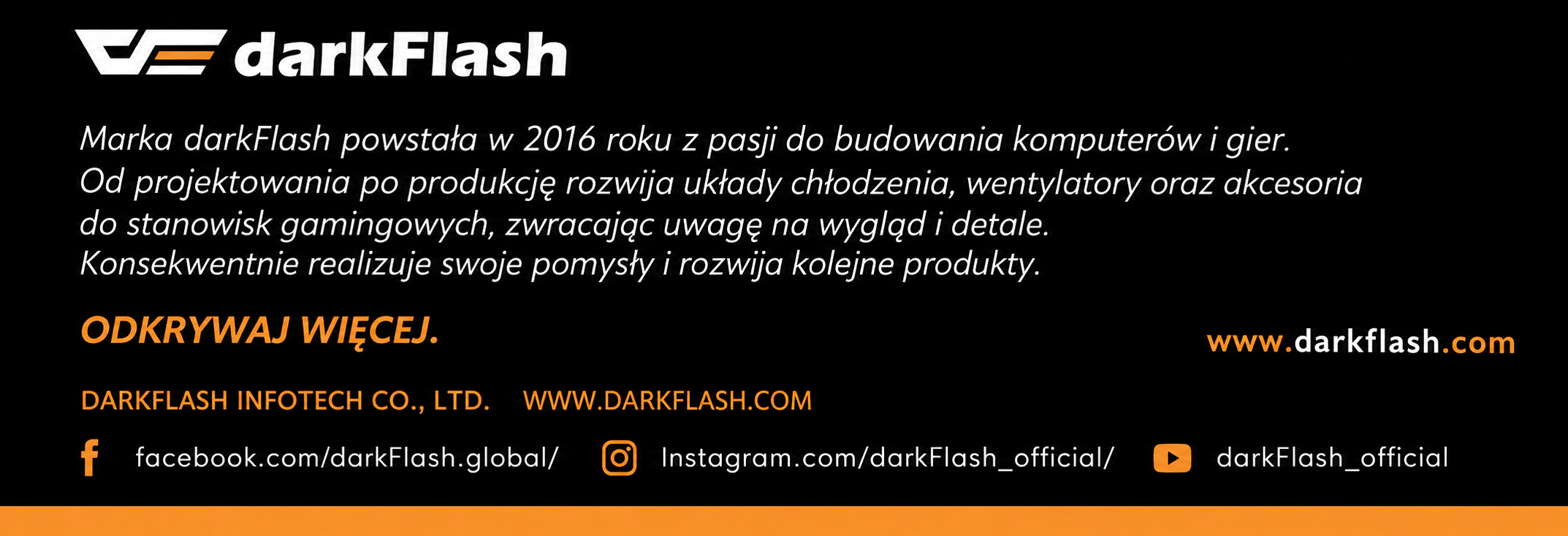 DarkFlash WAVE DV360S Czarny – o marce darkflash
