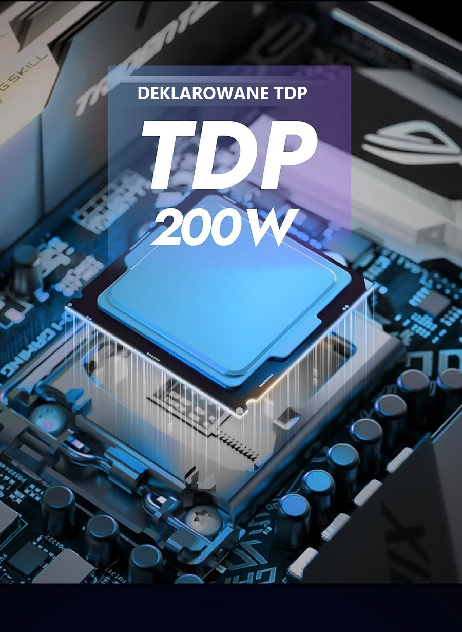 DarkFlash STORM Z4 PRO MIST Biały – deklarowane tdp 200 w