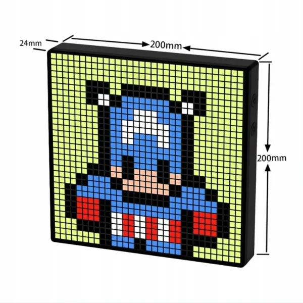 Ekran Pixel LED 64×64 XS2564 – Bluetooth, animacje — zdjęcie 3