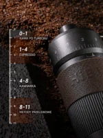 Orientacyjne ustawienia HiBREW G4B dla kawy po turecku, espresso, kawiarki i metod przelewowych