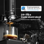 HiBREW H4C Max: Regulacja czasu ekstrakcji od 25 do 75 sekund