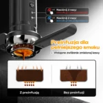 HiBREW H4C Max: Wstępne zwilżanie kawy i tryby preinfuzji