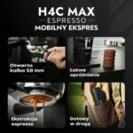 HiBREW H4C Max: Najważniejsze funkcje i elementy ekspresu