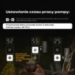 HiBREW H4C Max: Schemat regulacji czasu ekstrakcji