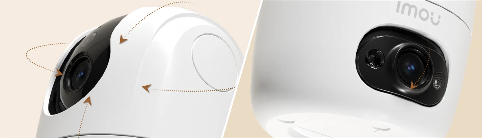Imou Ranger 2C Dual 10 MP — Dwa obiektywy