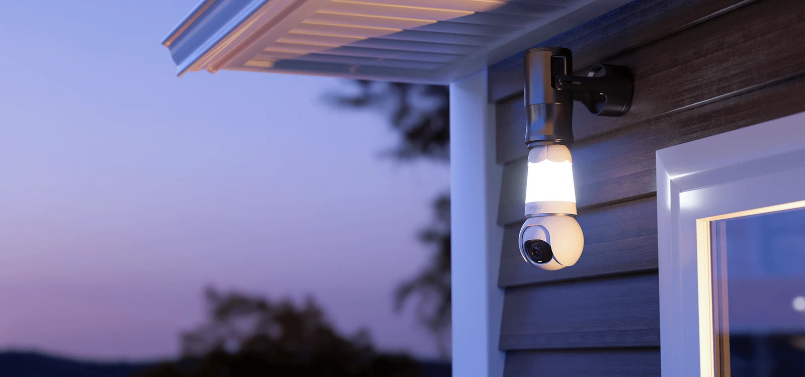 Imou Bulb Cam 5 MP — kamera Wi-Fi E27 — przykład zastosowania