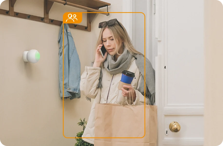Imou Smart Alarm Kit ZG2 — zestaw 5-elementowy — przykład zastosowania