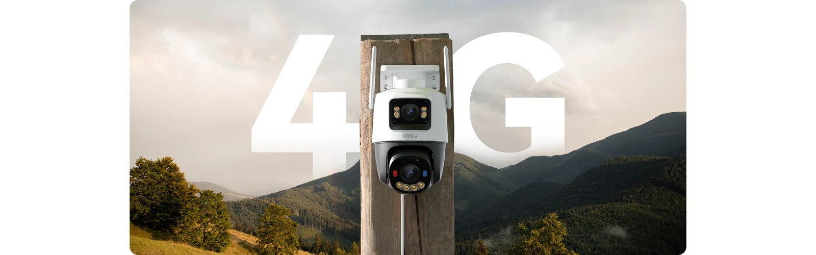 Imou Cruiser Dual 2C 4G 6 MP — Łączność 4G