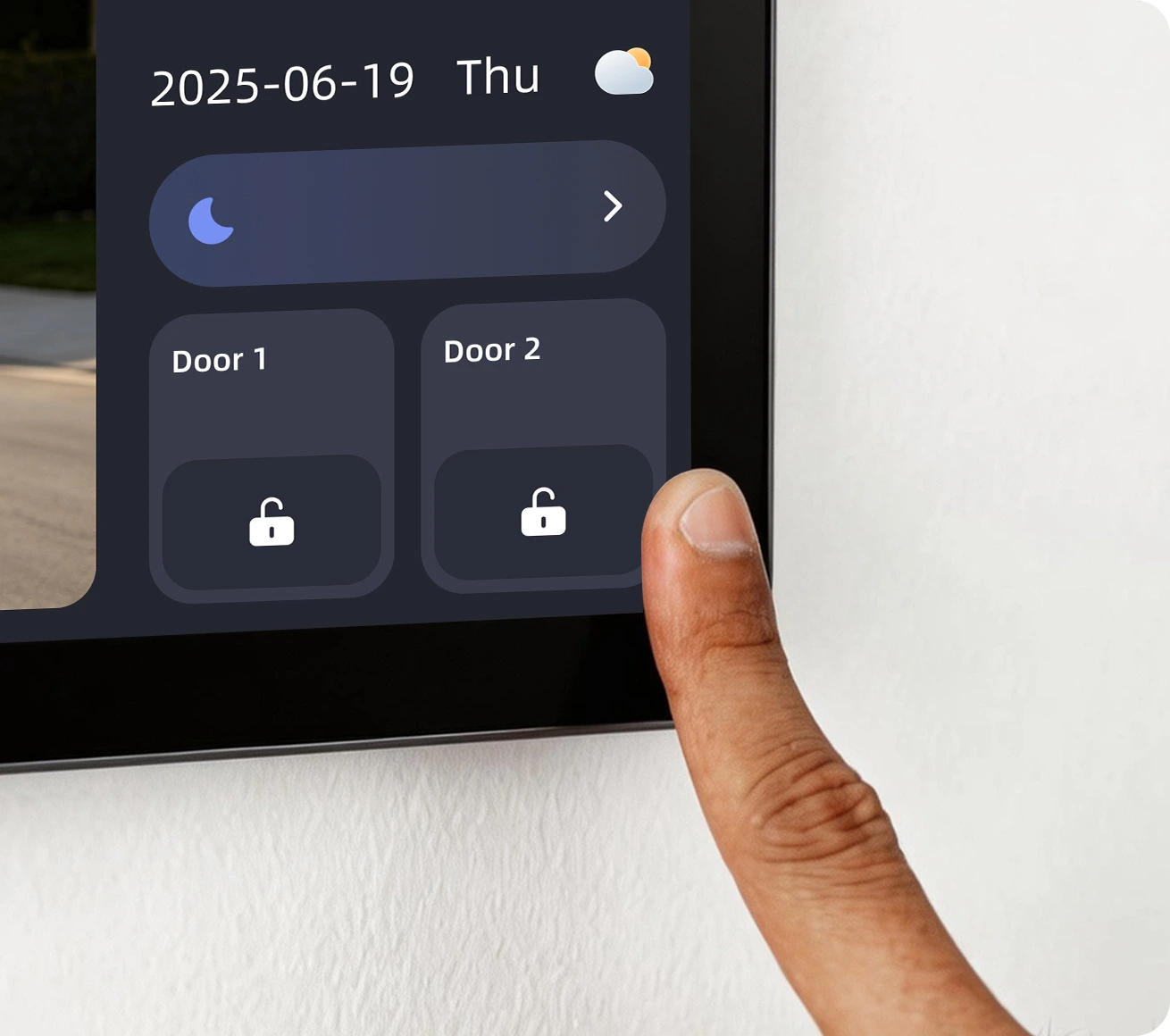 Imou VDP7 — wideodomofon 5 MP z monitorem 7 cali — Monitor dotykowy