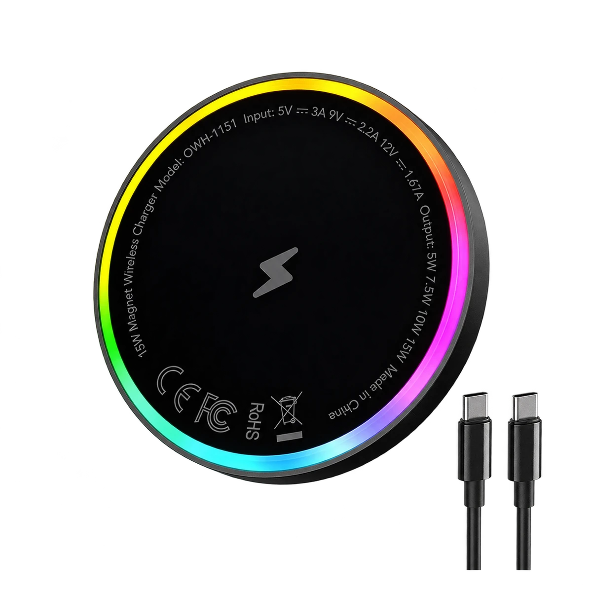 Oraimo Bezprzewodowa magnetyczna ładowarka PowerDock 15W